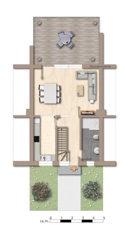 'achterdeck' Moderne & Hochwertige Hausscheibe In Sackgassenlage! Holiday home Westerholz